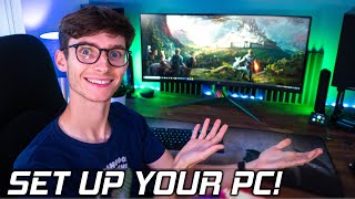 What To Do AFTER Youve Built Your Gaming PC 😀 How To Setup Your Gaming PC Build 2020 [upl. by Port]