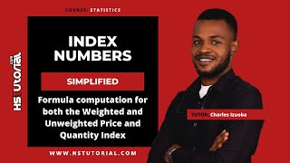 Index Numbers  Statistics [upl. by Dorrie]