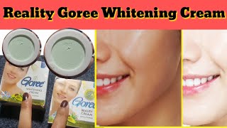 Goree Whitening Cream Reality [upl. by Holmann]