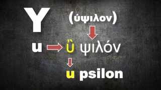 Greek alphabet the CORRECT pronunciation [upl. by Neale]