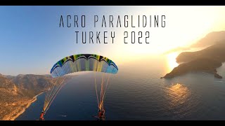 Acro Paragliding  Turkey 2022 iShak [upl. by Colis]