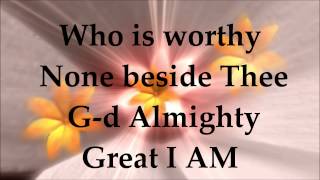 Paul Wilbur  Great I AM  Lyrics  Your Great Name 2013 [upl. by Aenel]