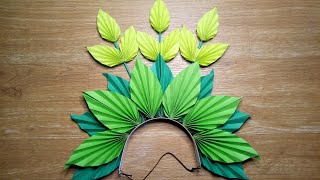 FOREST FAIRY HEADDRESS  DIY TUTORIAL VIDEO [upl. by Airalav]