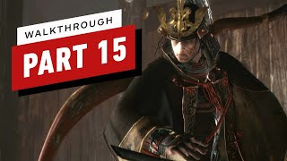 Sekiro Shadows Die Twice Walkthrough  Genichiro Ashina Boss Fight Part 15 [upl. by Inoy]