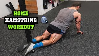 Intense 5 Minute At Home Hamstring Workout [upl. by Enerak]