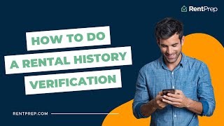 How To Do A Rental History Verification [upl. by Windham504]