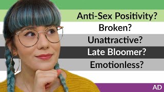 Debunking Asexual and Aromantic Myths with Alice Oseman AD [upl. by Yralam]