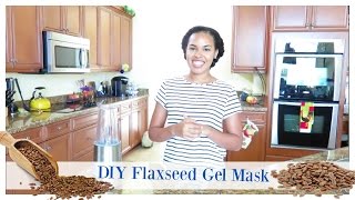 DIY Flaxseed Gel Skin Tightening Mask [upl. by Sclater]