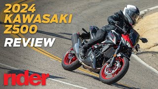 2024 Kawasaki Z500 Review [upl. by Ulrich554]