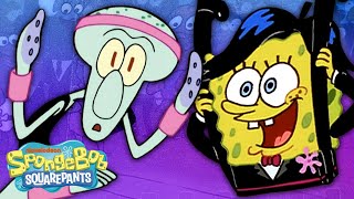 Every Dance Scene Ever  Spongebob [upl. by Euqinahc]