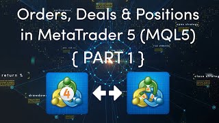 Orders Deals amp Positions in MetaTrader 5 MQL5  Part 1 [upl. by Nugent]