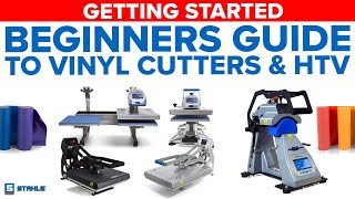 Getting Started Beginners Guide to Vinyl Cutters and HTV [upl. by Isyad]