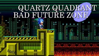 Sonic CD  Quartz Quadrant Bad Future Sega Genesis 16bit Remix [upl. by Alioz375]