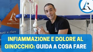 INFIAMMAZIONE e DOLORE al GINOCCHIO ecco cosa fare [upl. by Blumenfeld]