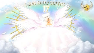 17 Outfits for Light Fairies in Roblox Royale High [upl. by Tybie718]