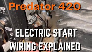 Predator 420 Electric Start Wiring Explained [upl. by Aina]