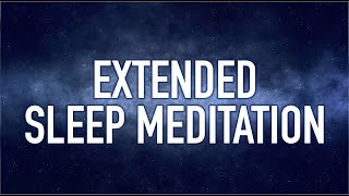 Guided Mindfulness Meditation on Sleep  ONE HOUR Extended version for Deep Rest [upl. by Fawne]