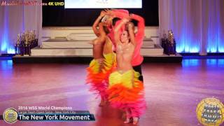 WSS16 Professional Large Team Open Salsa World Champions The New York Movement [upl. by Eetnom]