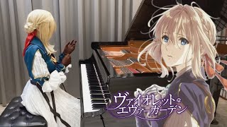 Violet Evergarden ED『Michishirube』Piano Cover  Rus Piano [upl. by Enidlarej]