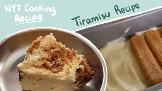 Tiramisu  NYT Cooking Recipe [upl. by Gnahc]