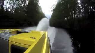 Jet boat in Swedish river [upl. by Marcille]