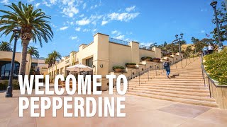 Pepperdine  Intro  The College Tour [upl. by Aserej]