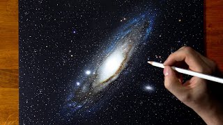 Galaxy Easy Drawing 🌌🤩 [upl. by Ocir]