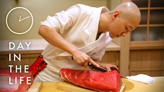 A Day In The Life Of A Sushi Master • Tasty [upl. by Erbes105]