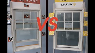 Comparing Double Hung Windows Andersen or Marvin [upl. by Minerva150]