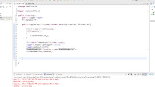 Java logging explained in 3 min [upl. by Naliorf812]