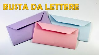 Origami  Busta da lettera fai da te [upl. by Kiefer]