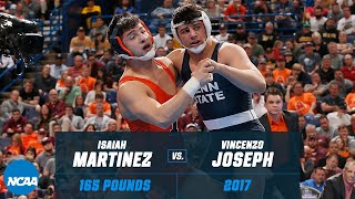 Vincenzo Joseph vs Isaiah Martinez 2017 NCAA title match 165 lbs [upl. by Caldeira]