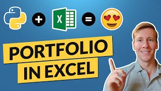 Build a Dividend amp Portfolio Tracker in Excel by using Python Free Template [upl. by Desta]