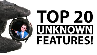 Top 20 Unknown Samsung Galaxy Watch 4 Features [upl. by Megen659]