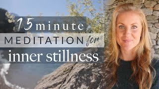 15 Minute Guided Breathing Meditation for Relaxation and Inner Stillness [upl. by Thadeus]