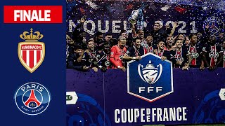 Finale AS Monaco  ParisSG 02 le résumé I Coupe de France 20202021 [upl. by Ettelocin]