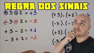 Regra dos Sinais  Jogo do Sinal [upl. by Drolyag]