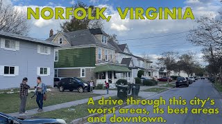 Norfolk Virginias Worst and Best Areas [upl. by Aneema]