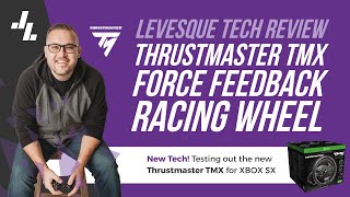 Thrustmaster TMX Force Feedback Racing Wheel [upl. by Llenrag865]