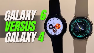 Galaxy Watch 4 vs 6  FULL comparison and Watch REVIEW galaxy6 galaxywatch [upl. by Douglas]