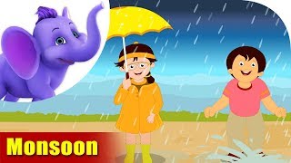 Monsoon  Learning song for Kids  4K  Appu Series [upl. by Narag711]