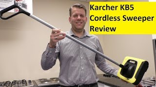 Karcher KB5 Cordless Sweeper [upl. by Gnagflow]