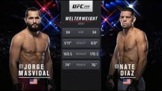 Jorge Masvidal vs Nate Diaz FULL FIGHT [upl. by Aynotel]