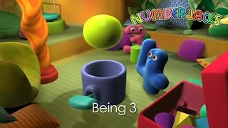 NUMBERJACKS  Being 3  S1E33  Full Episode [upl. by Atnom518]