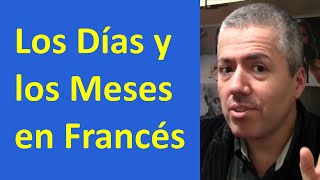 LOS DÍAS DE LA SEMANA EN FRANCÉS – Video Animado – Los días Español y Francés [upl. by Namyaw]