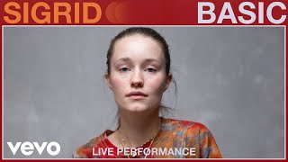 Sigrid  Basic Live Performance  Vevo [upl. by Avera]