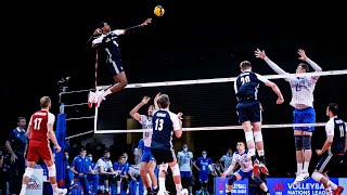 Heres Why Wilfredo Leon is THE KING Of Vertical Jump  Mens VNL 2021 HD [upl. by Blackburn]