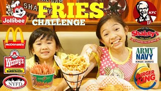 FRENCH FRIES CHALLENGE [upl. by Tnilc796]