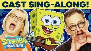 SpongeBob Cast Sings the Theme Song IRL 🎤 [upl. by Herod279]