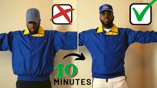 HOW TO TAILOR A JACKET In 10 Minutes  Slim A Jacket  He Sews Art [upl. by Disario]